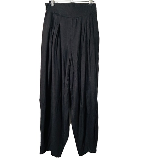 NEW Free People Black Struttin Set Pant Crop Top Size Small - Picture 9 of 14